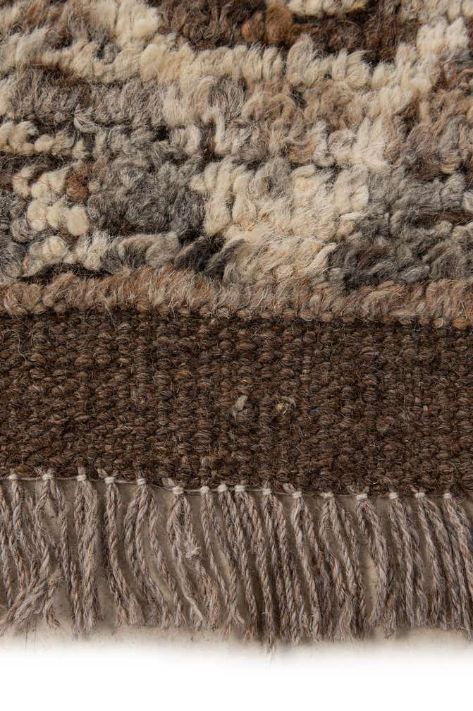 5' 5 x 8' Hand Knotted Moroccan Wool Rug