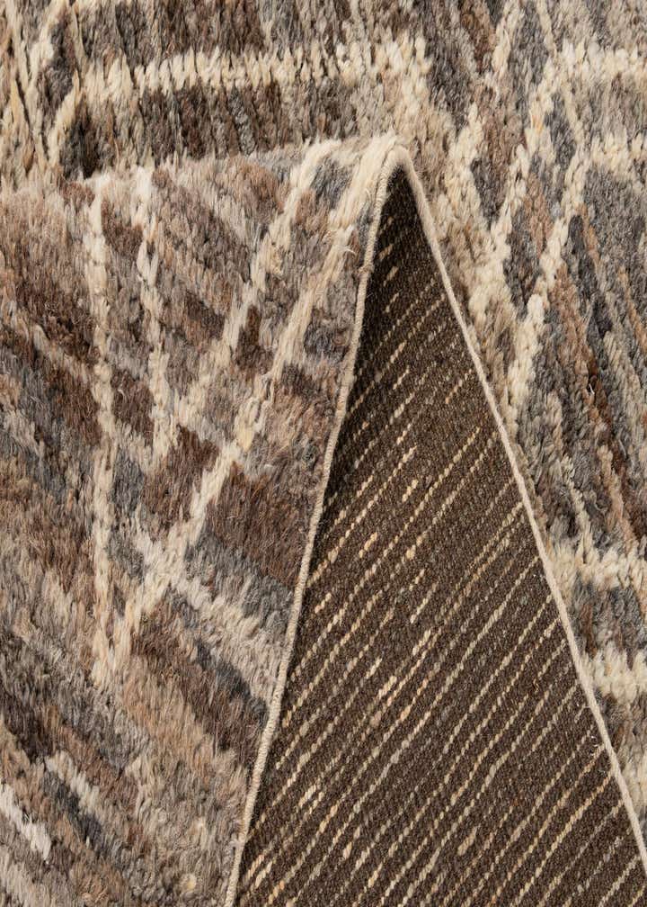 5' 5 x 8' Hand Knotted Moroccan Wool Rug