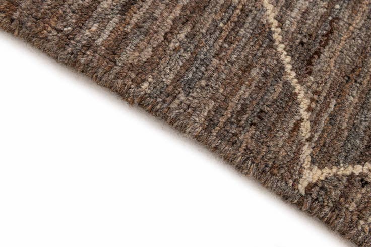 Detail image of 5' 11 x 7' 11 Hand Knotted Moroccan Wool Rug