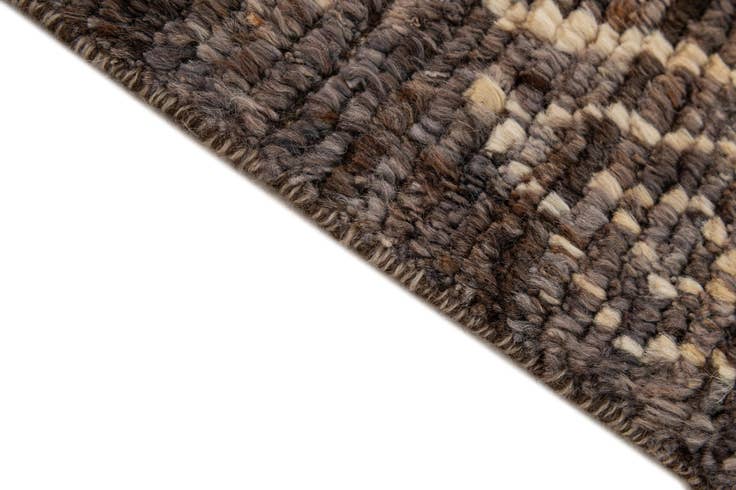 Detail image of 5' 9 x 8' 2 Hand Knotted Moroccan Wool Rug