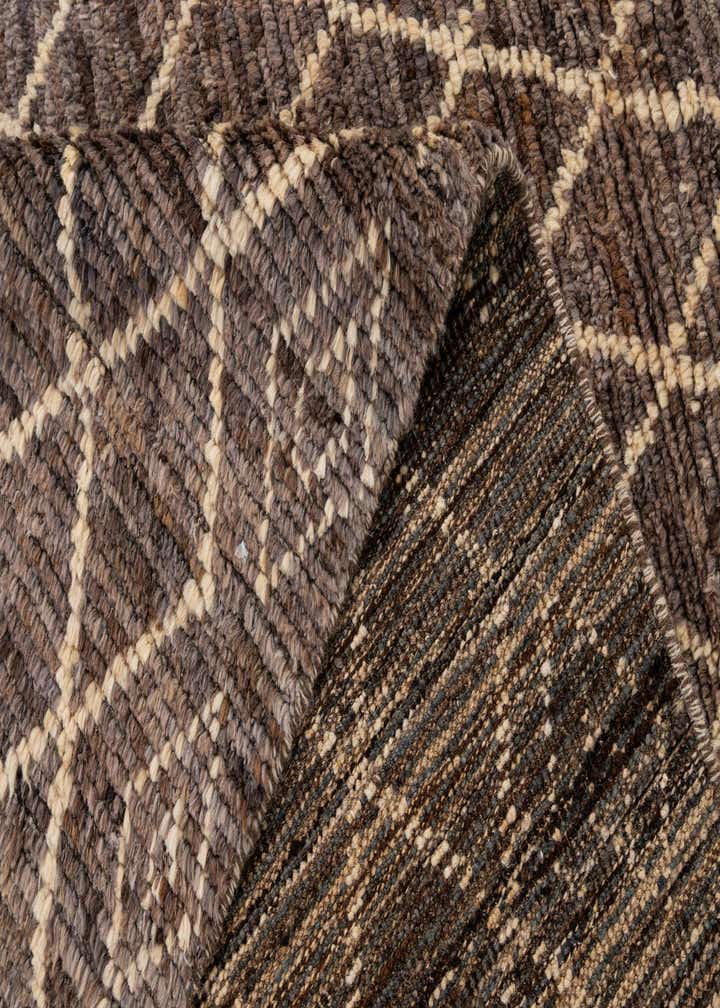 5' 9 x 8' 2 Hand Knotted Moroccan Wool Rug