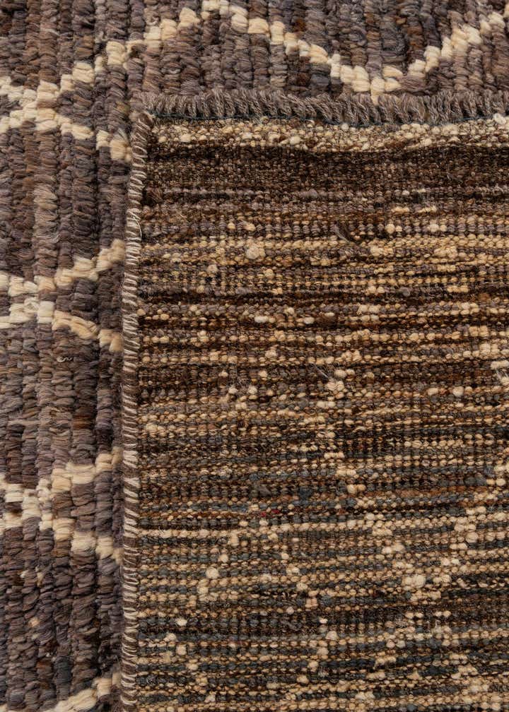 5' 9 x 8' 2 Hand Knotted Moroccan Wool Rug