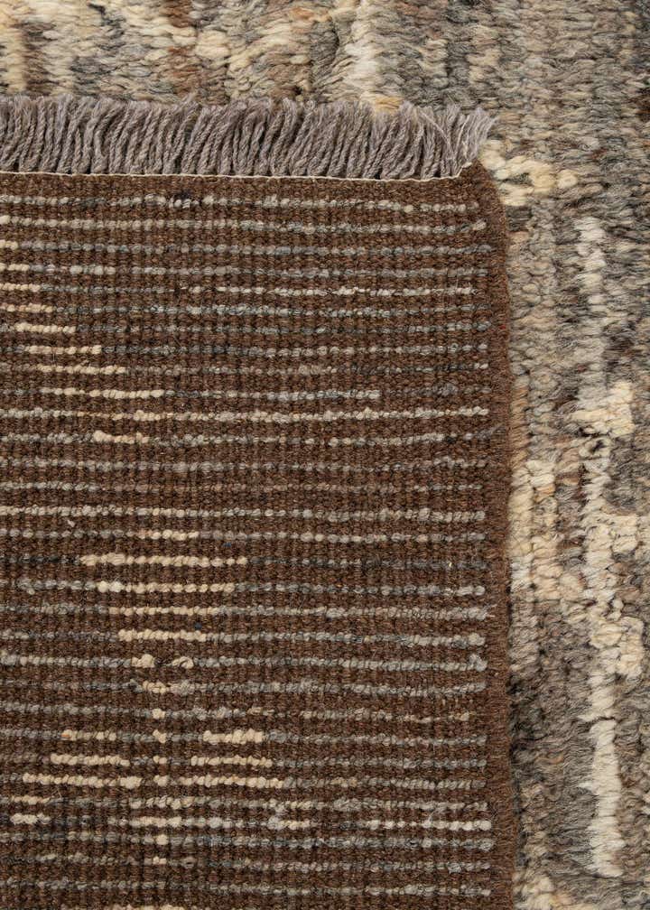 6' 8 x 9' 9 Hand Knotted Moroccan Wool Rug