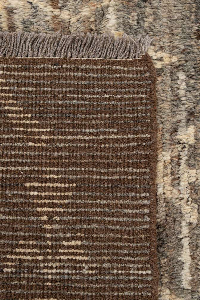 6' 8 x 9' 9 Hand Knotted Moroccan Wool Rug