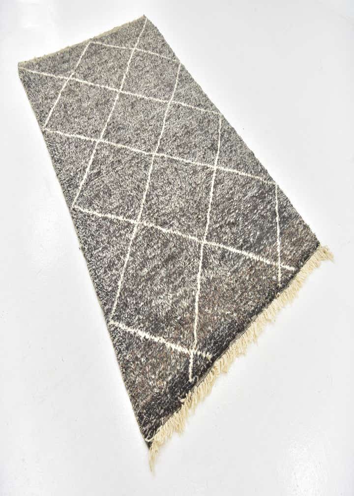 4' 10 x 7' 10 Hand Knotted Moroccan Wool Rug
