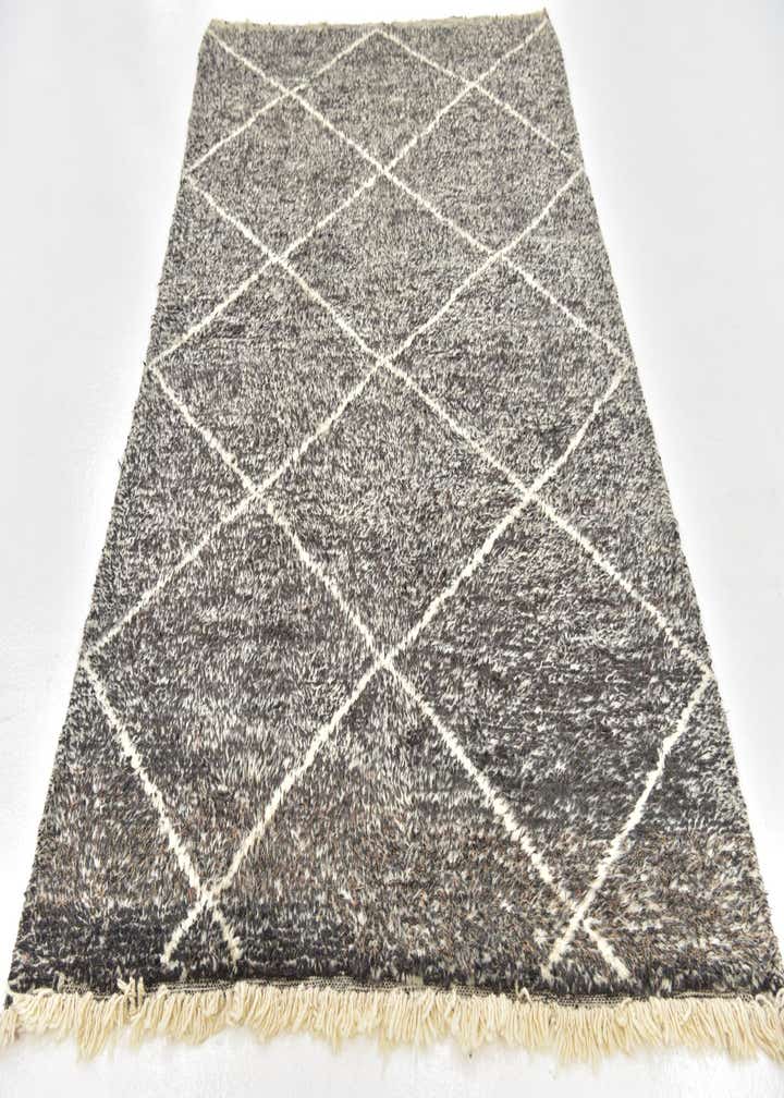 4' 10 x 7' 10 Hand Knotted Moroccan Wool Rug