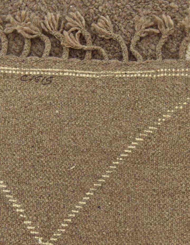 5' 3 x 8' 8 Hand Knotted Moroccan Wool Rug