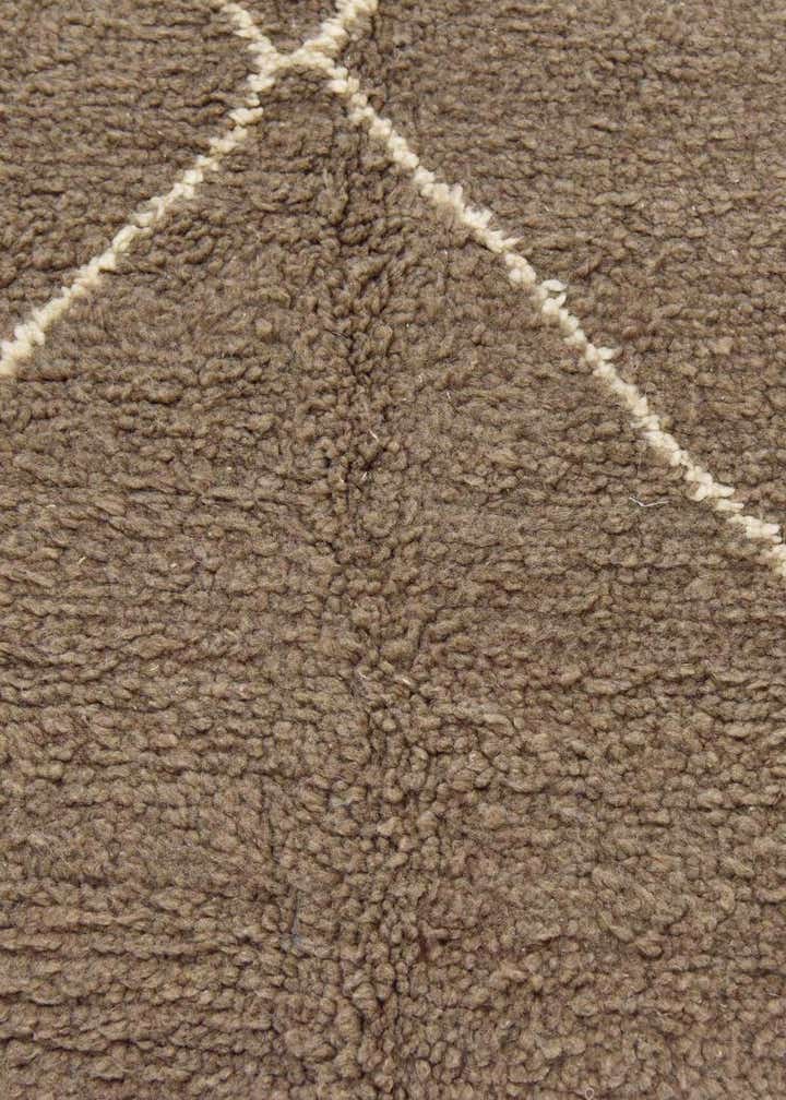 5' 3 x 8' 8 Hand Knotted Moroccan Wool Rug