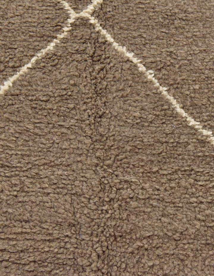 5' 3 x 8' 8 Hand Knotted Moroccan Wool Rug
