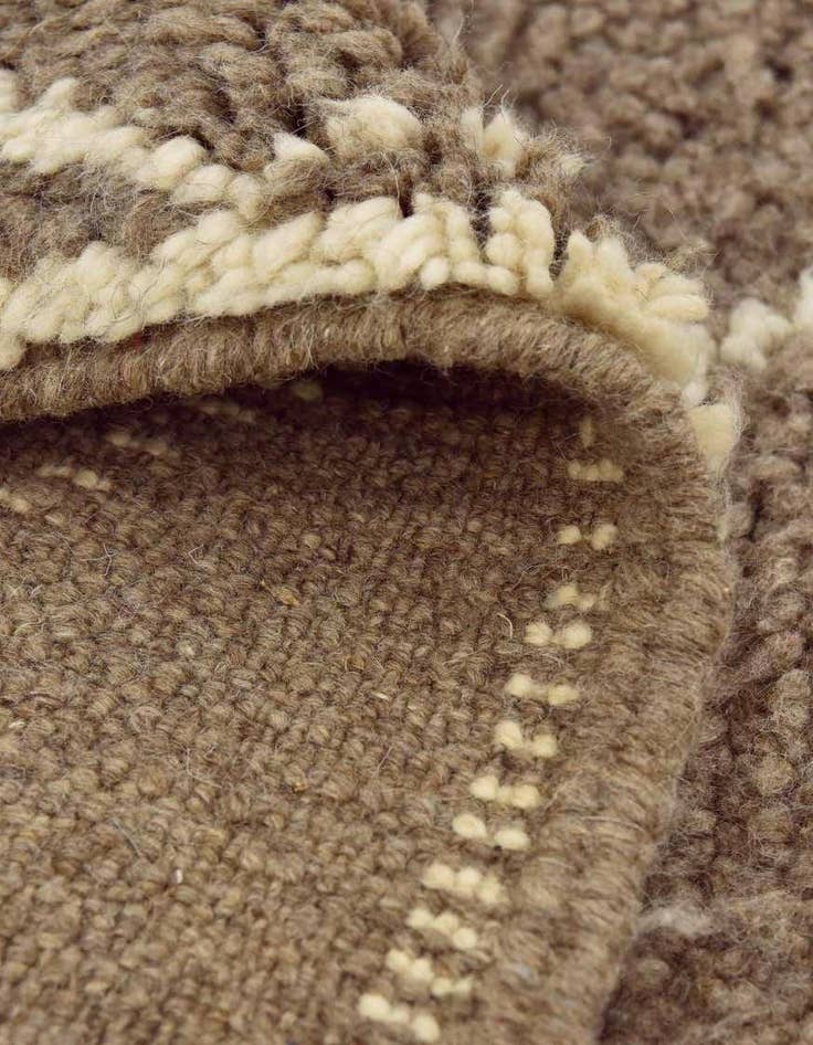 Detail image of 5' 3 x 8' 8  Hand Knotted Moroccan Wool Rug