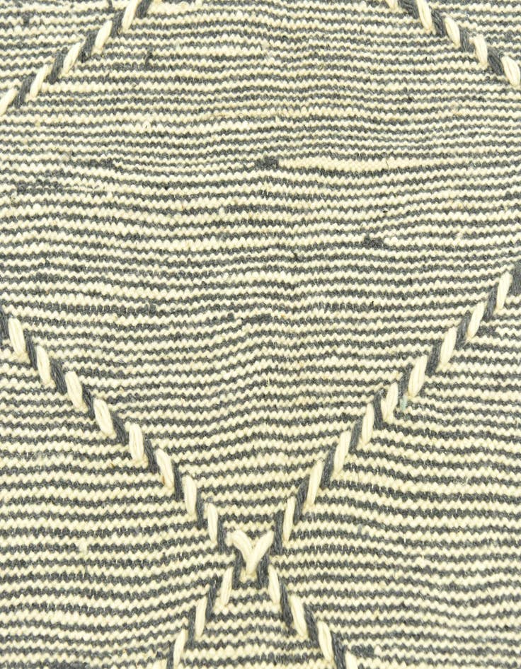 Detail image of 6' 8 x 11' 2  Hand Knotted Moroccan Wool Rug