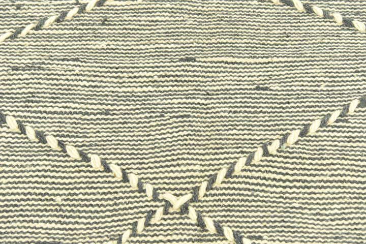 6' 8 x 11' 2 Hand Knotted Moroccan Wool Rug