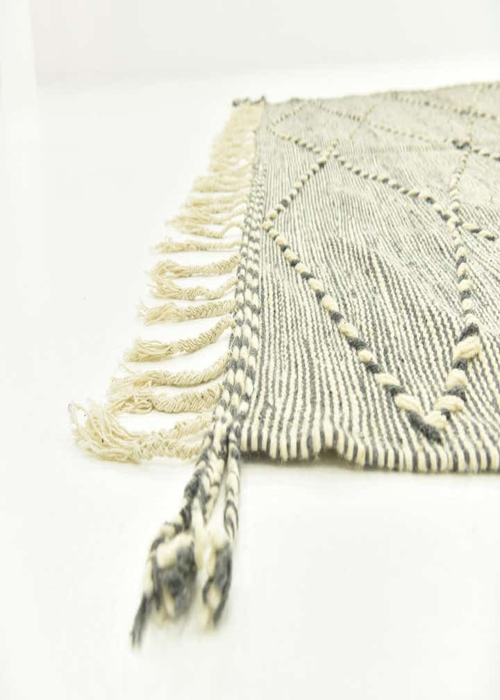 6' 8 x 11' 2 Hand Knotted Moroccan Wool Rug