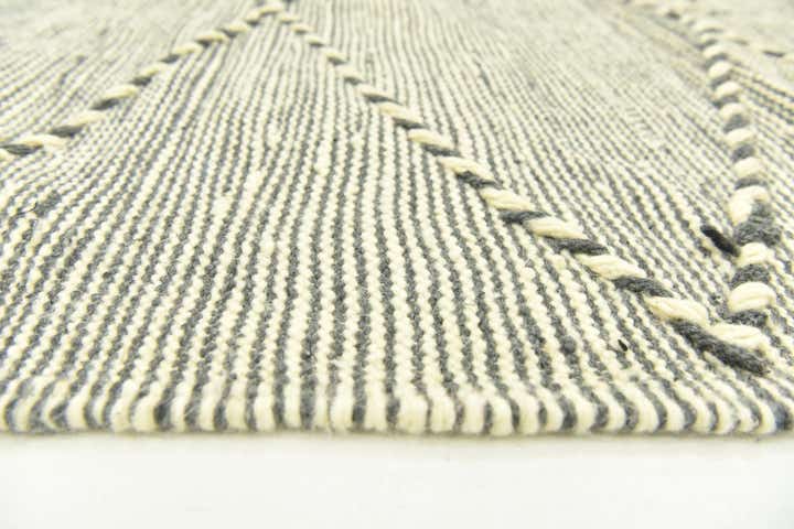 6' 8 x 11' 2 Hand Knotted Moroccan Wool Rug