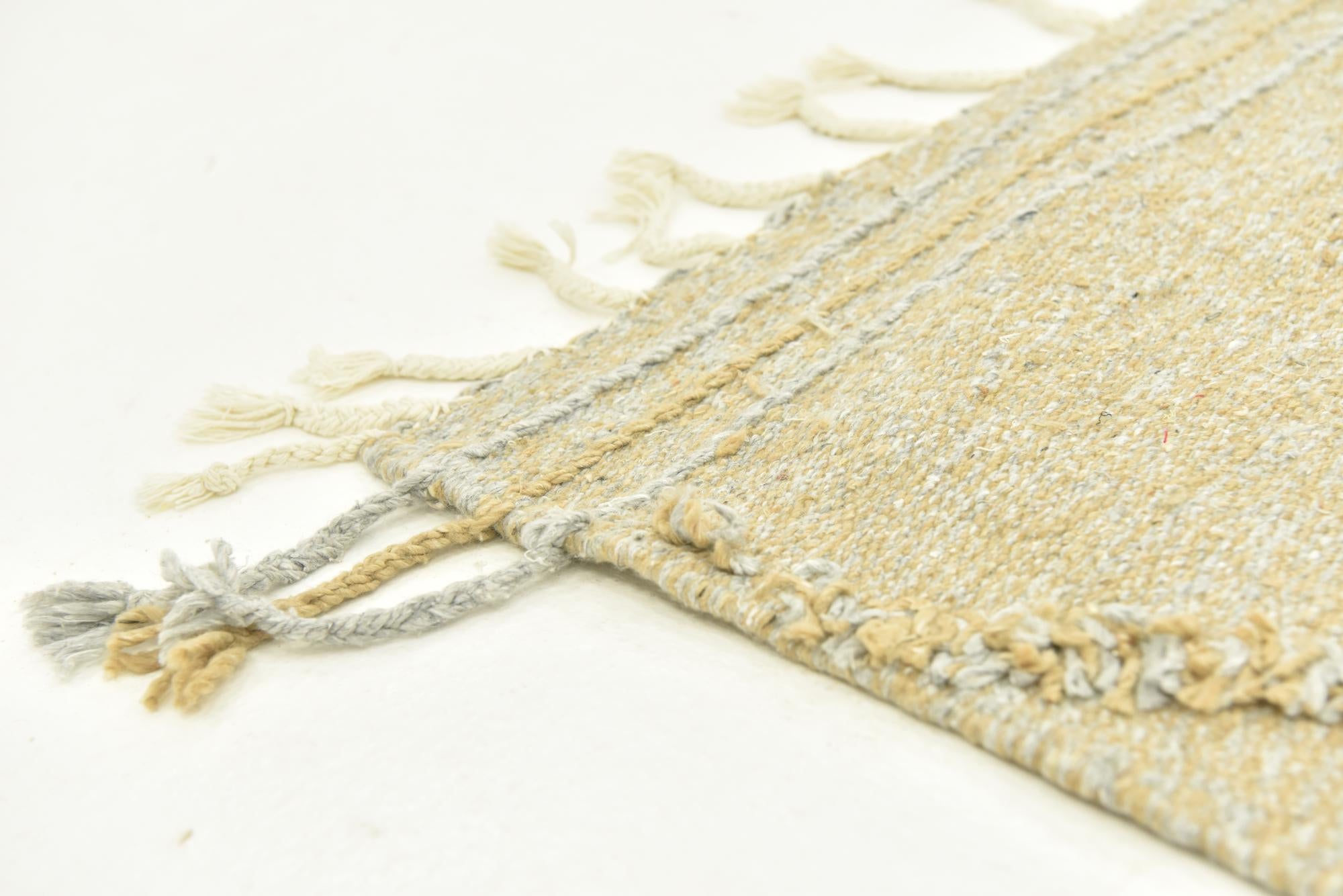 5' 1 x 8' 10 Hand Knotted Moroccan Wool Rug