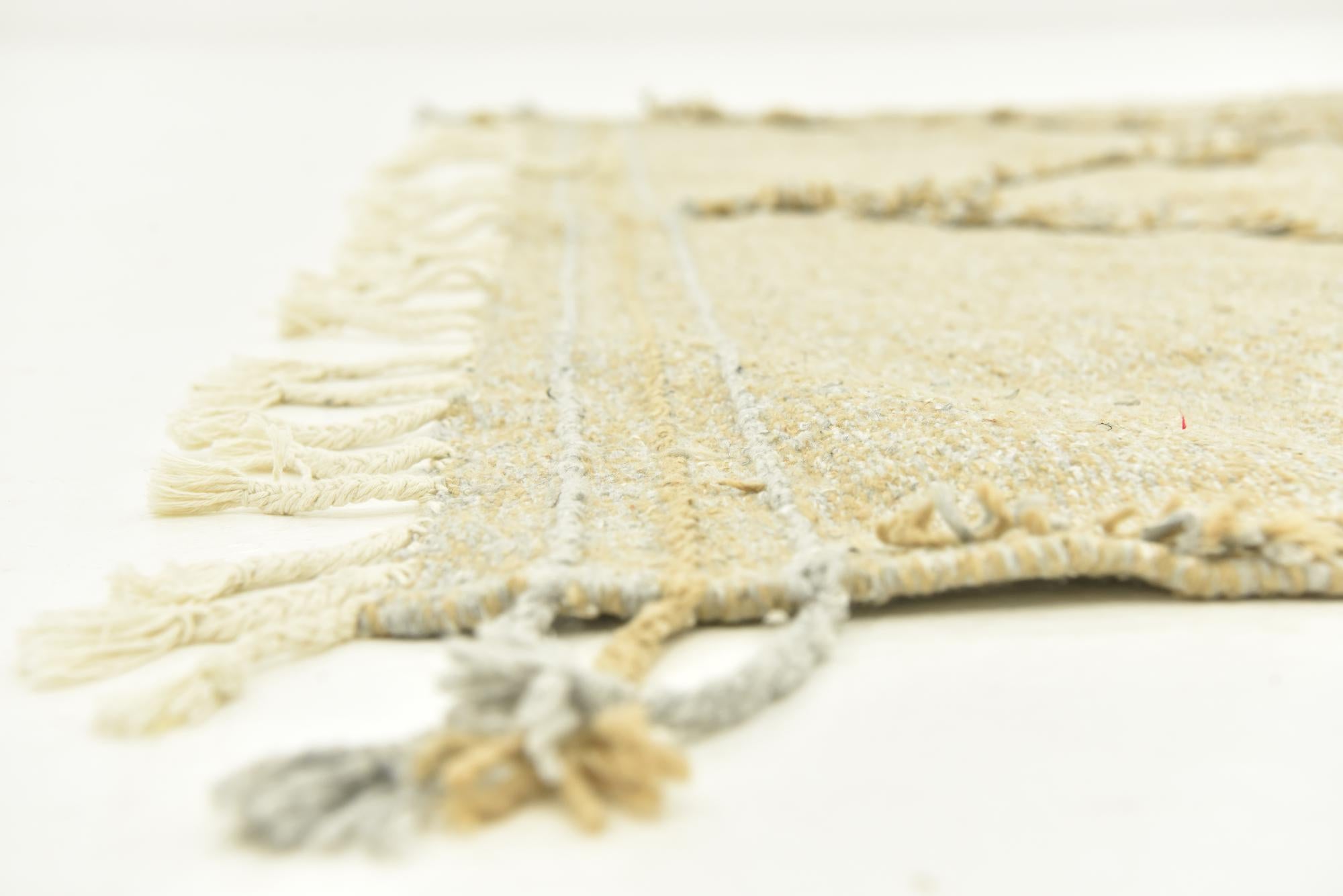 5' 1 x 8' 10 Hand Knotted Moroccan Wool Rug