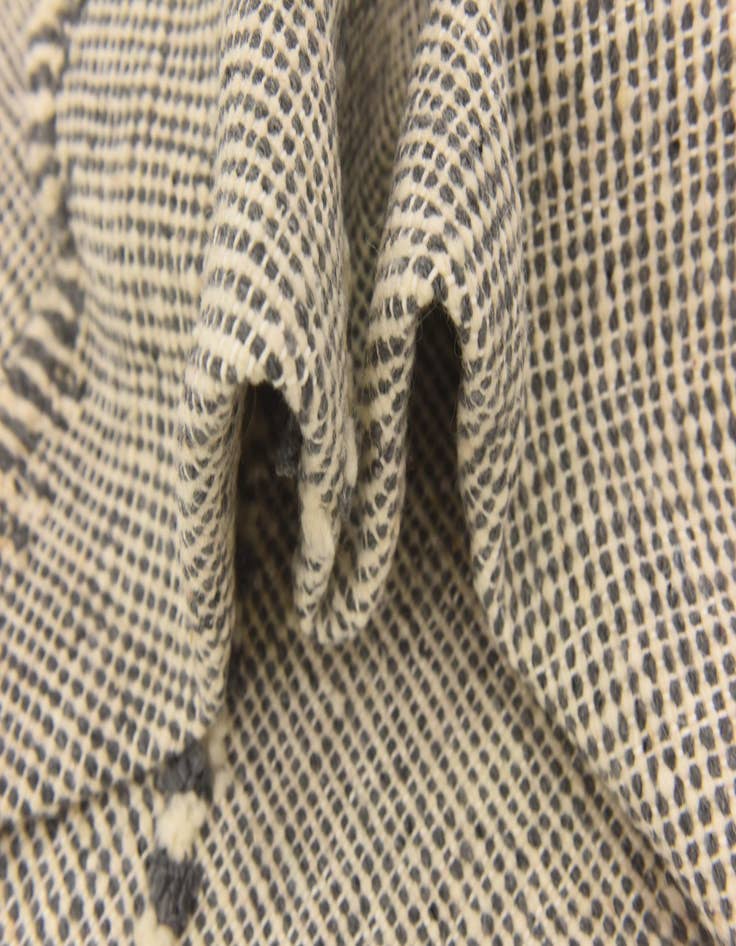 Detail image of 6' 6 x 10'  Hand Knotted Moroccan Wool Rug