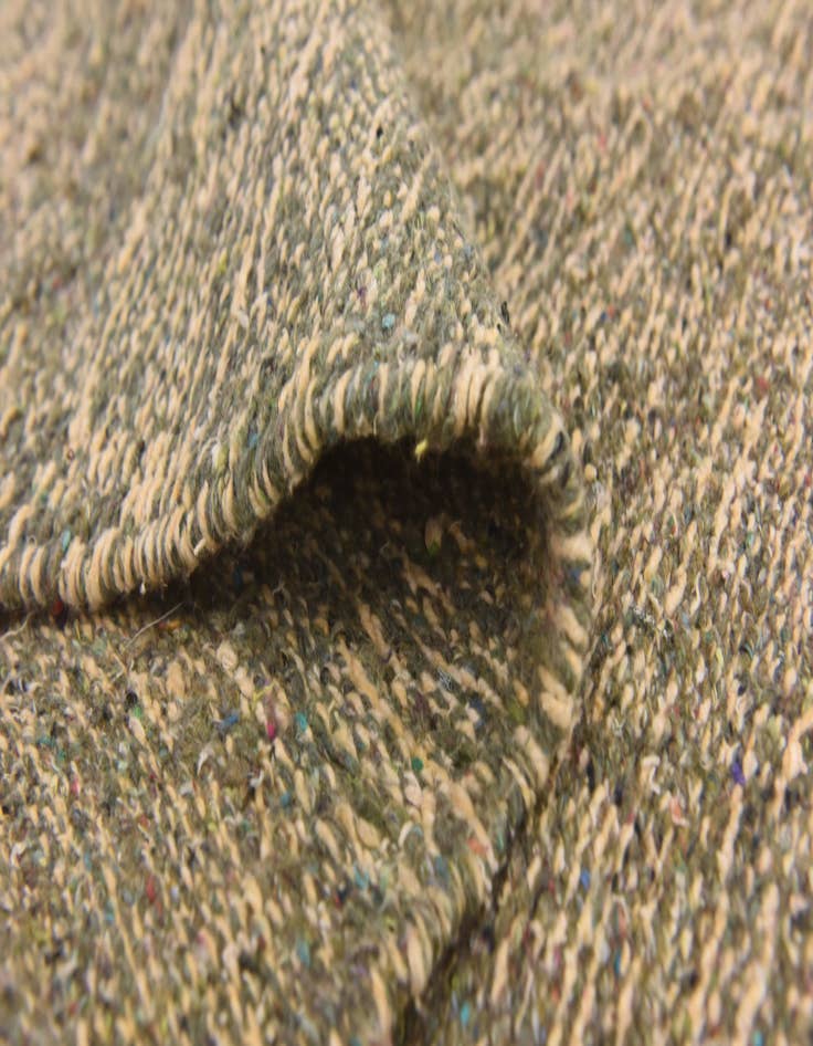 Detail image of 6' 11 x 11' 6  Hand Knotted Moroccan Wool Rug