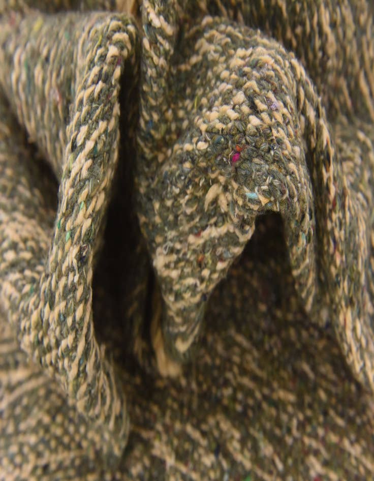 Detail image of 6' 11 x 11' 6  Hand Knotted Moroccan Wool Rug