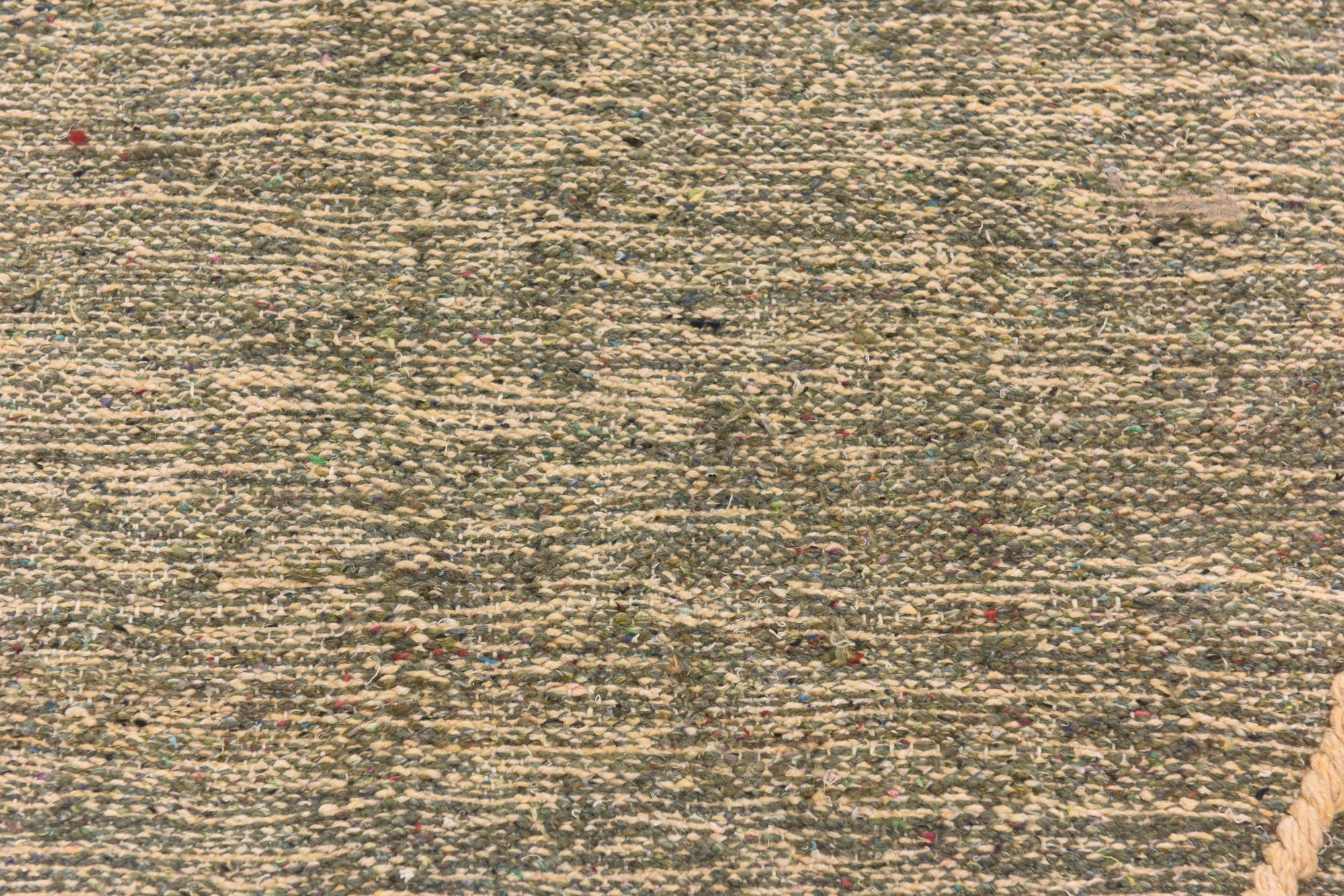 6' 11 x 11' 6 Hand Knotted Moroccan Wool Rug