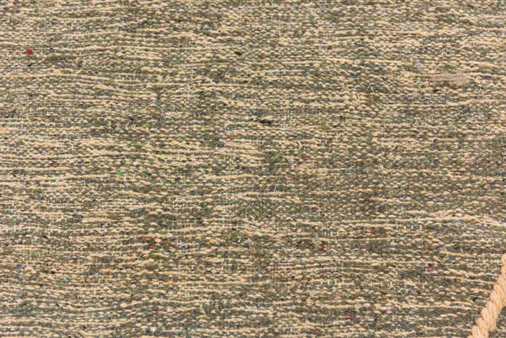 6' 11 x 11' 6 Hand Knotted Moroccan Wool Rug