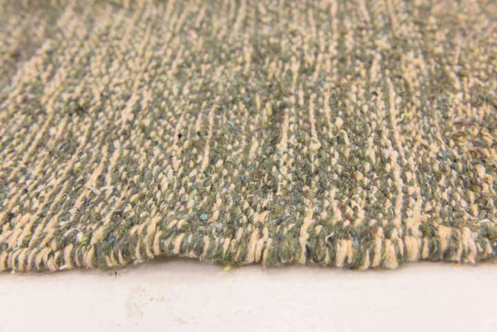 6' 11 x 11' 6 Hand Knotted Moroccan Wool Rug