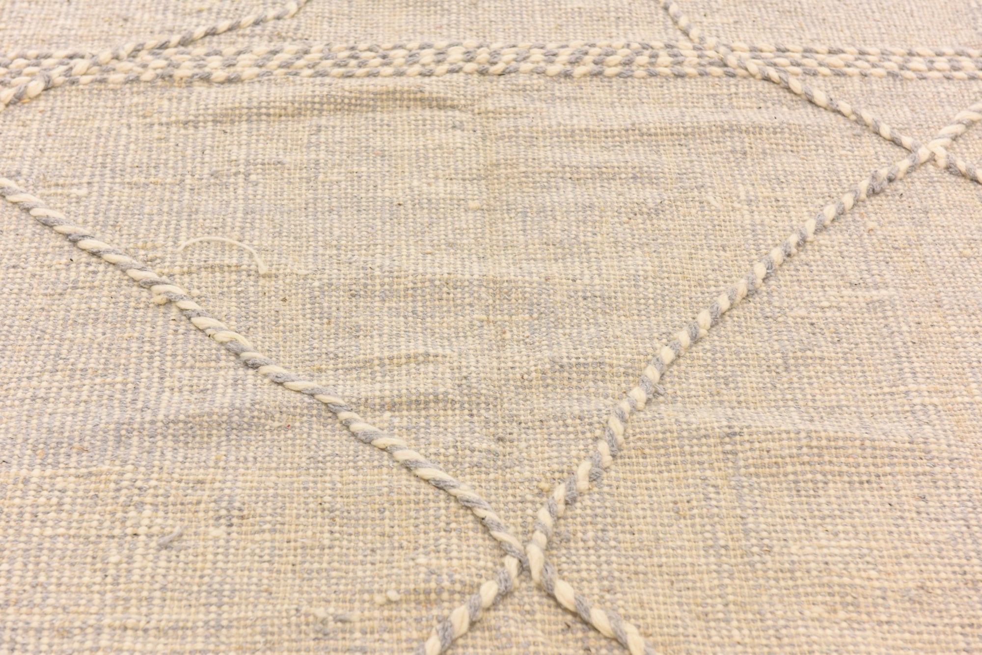 7' 5 x 10' 9 Hand Knotted Moroccan Wool Rug