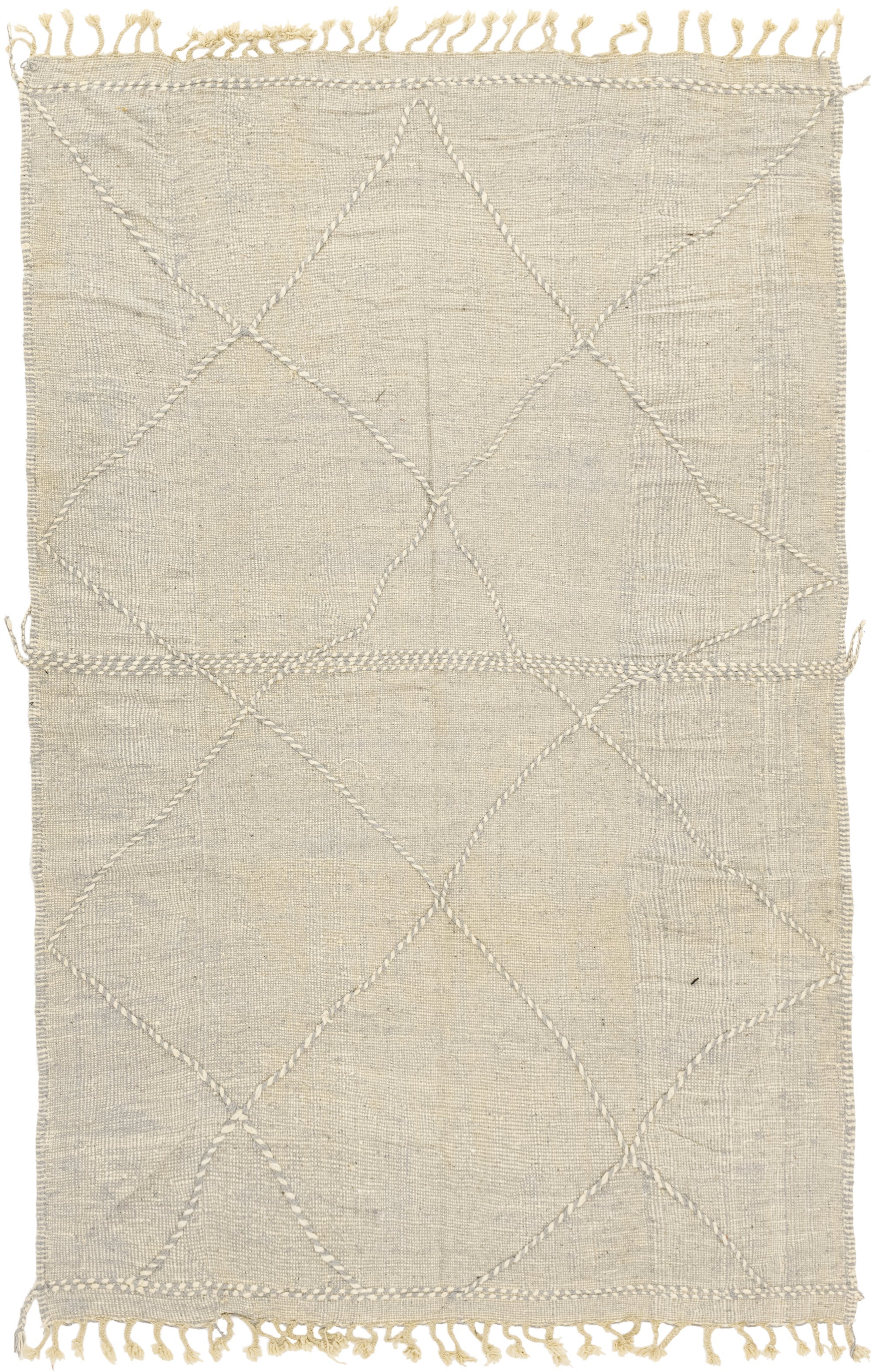 7' 5 x 10' 9 Hand Knotted Moroccan Wool Rug