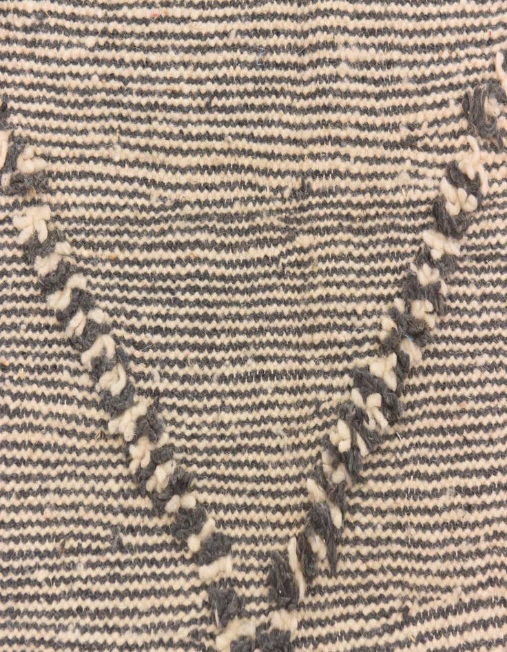 Detail image of 6' 8 x 9' 10  Hand Knotted Moroccan Wool Rug