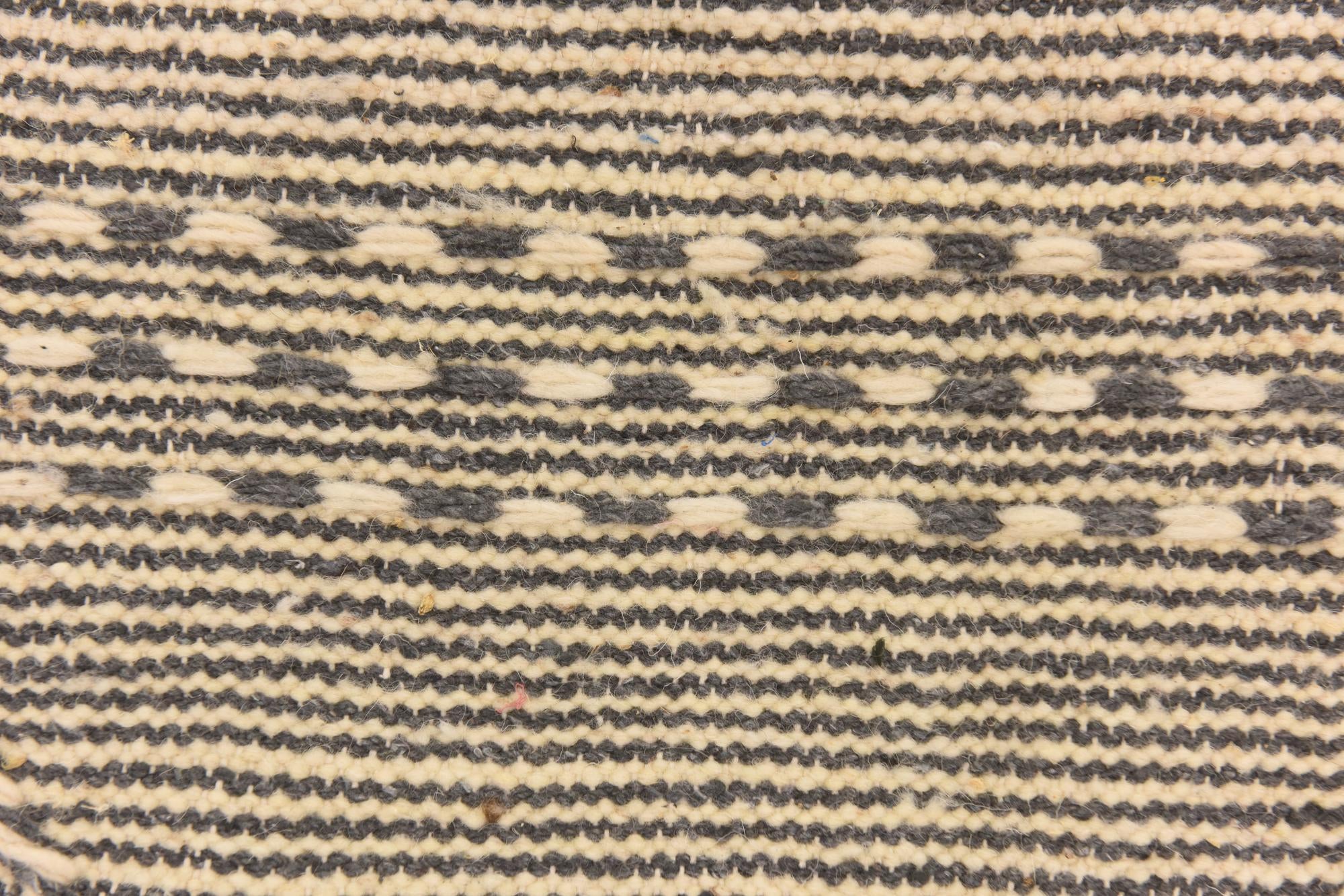 6' 5 x 10' 9 Hand Knotted Moroccan Wool Rug