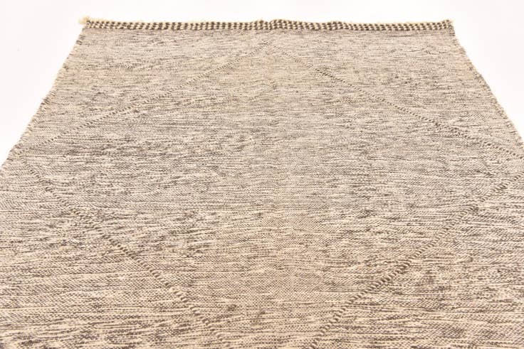 Detail image of 5' 4 x 9' 4 Hand Knotted Moroccan Wool Rug