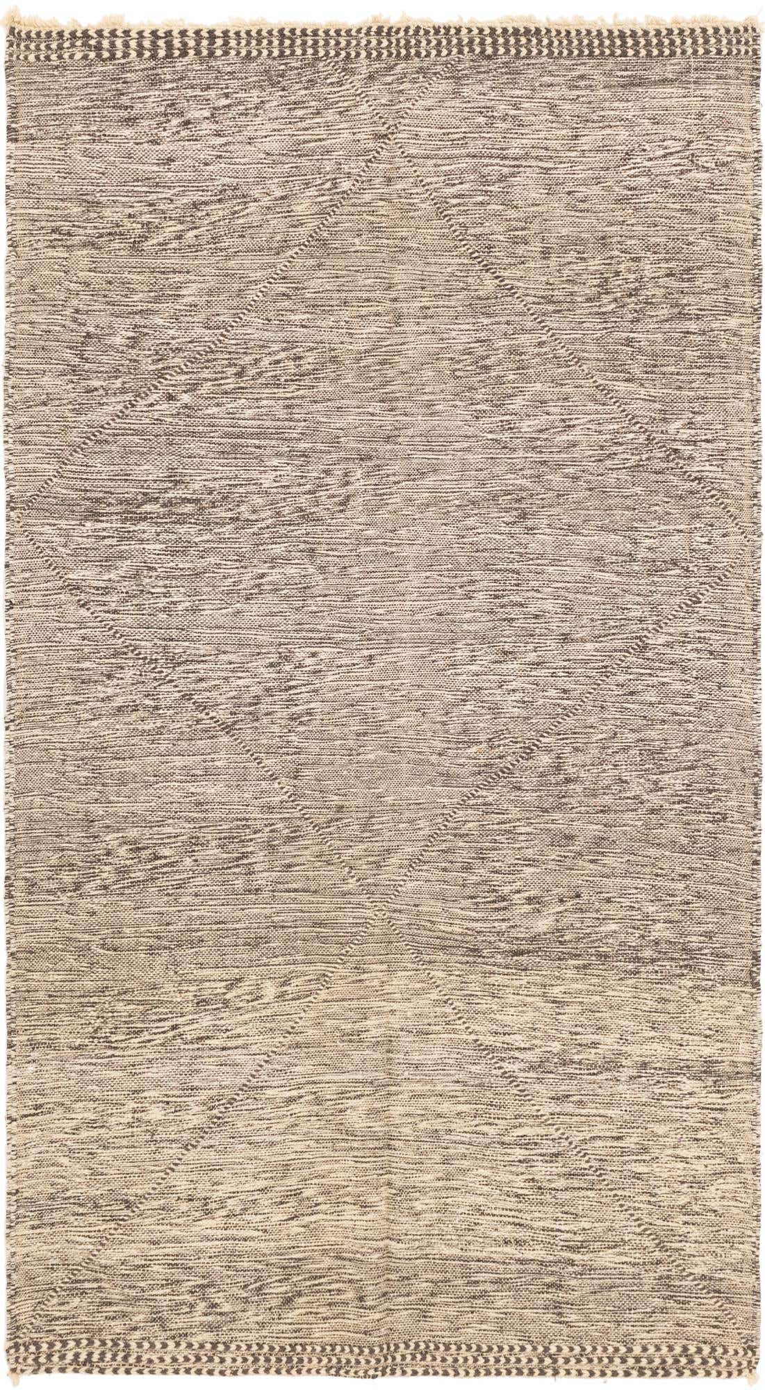 5' 4 x 9' 4 Hand Knotted Moroccan Wool Rug