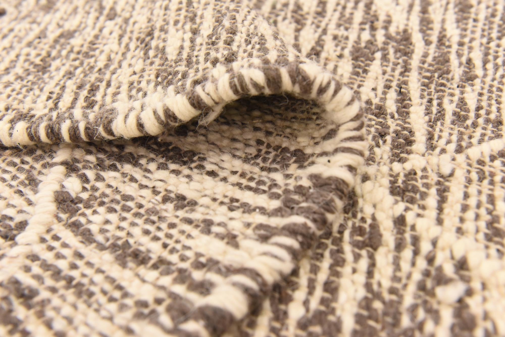 6' 7 x 9' Hand Knotted Moroccan Wool Rug