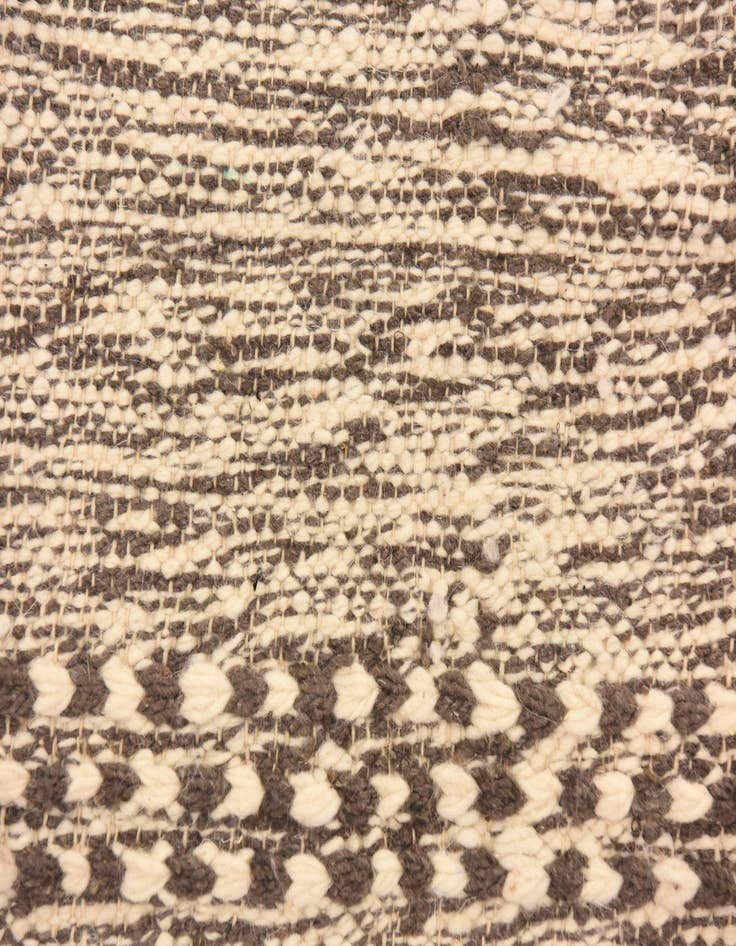 Detail image of 6' 7 x 9'  Hand Knotted Moroccan Wool Rug