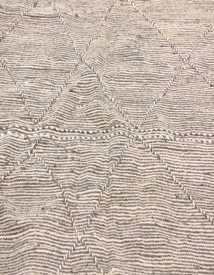 Detail image of 6' 4 x 10' 1  Hand Knotted Moroccan Wool Rug