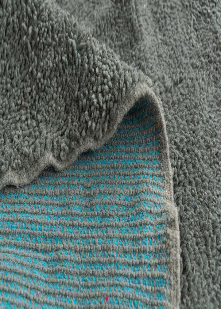 6' 6 x 9' 4 Hand Knotted Moroccan Wool Rug