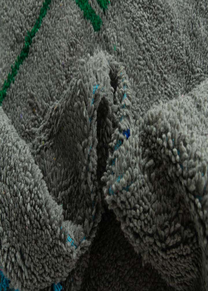 6' 6 x 9' 4 Hand Knotted Moroccan Wool Rug