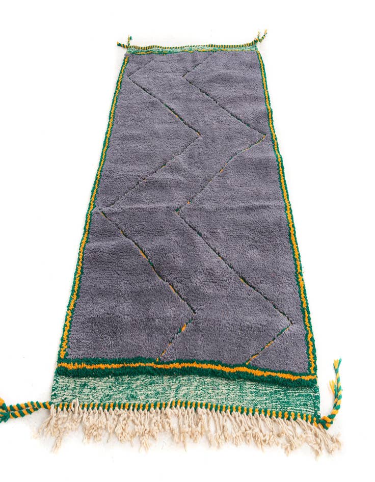 Detail image of 4' 4 x 7' 2  Hand Knotted Moroccan Wool Rug