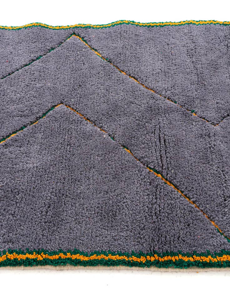 Detail image of 4' 4 x 7' 2  Hand Knotted Moroccan Wool Rug