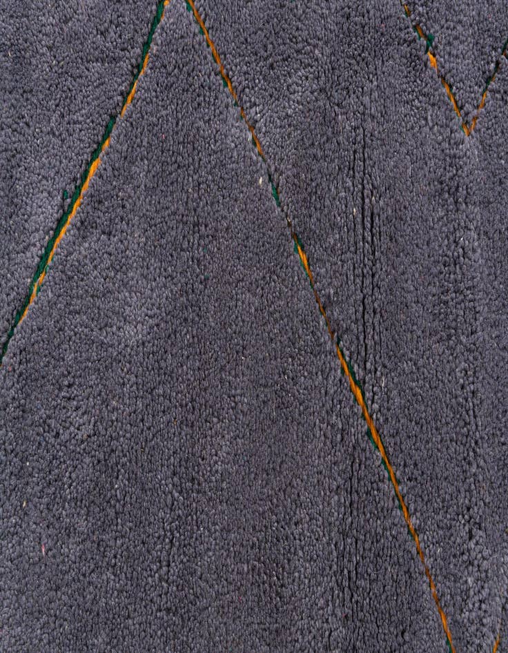 Detail image of 4' 4 x 7' 2  Hand Knotted Moroccan Wool Rug