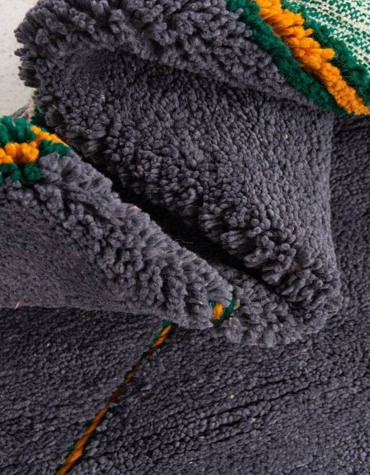 Detail image of 4' 4 x 7' 2  Hand Knotted Moroccan Wool Rug