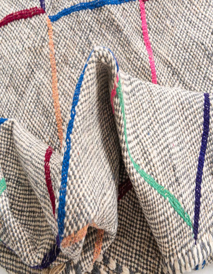 Detail image of 6' 10 x 10' 4  Hand Knotted Moroccan Wool Rug