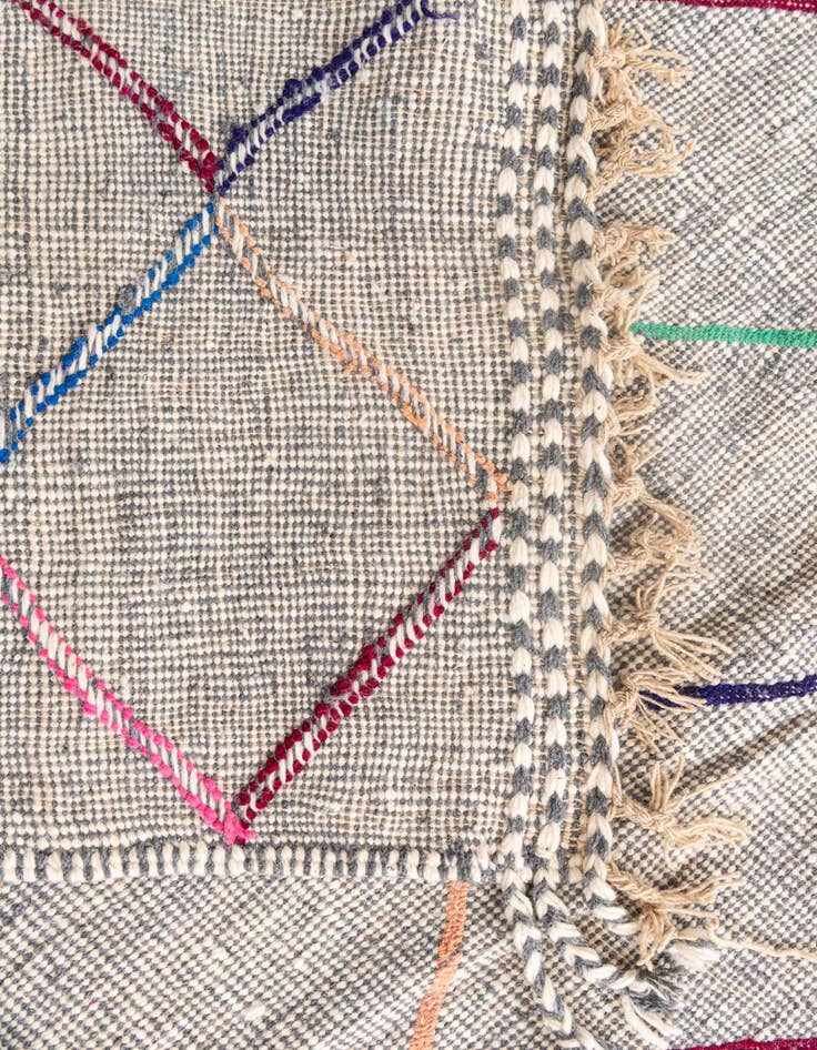 Detail image of 6' 10 x 10' 4  Hand Knotted Moroccan Wool Rug