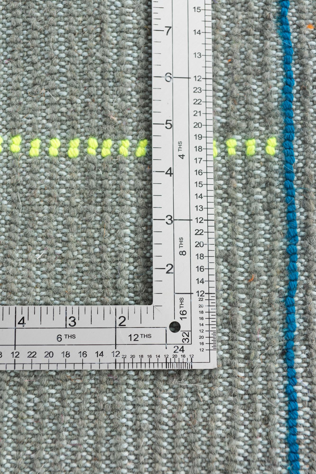 6' 9 x 9' 6 Hand Knotted Moroccan Wool Rug