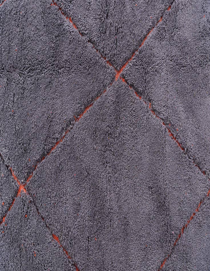 Detail image of 5' 4 x 8' 3  Hand Knotted Moroccan Wool Rug