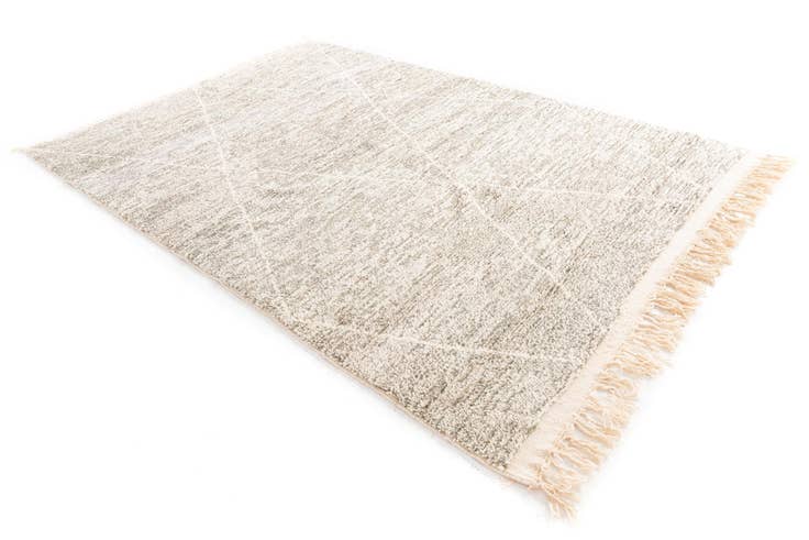 Detail image of 6' 9 x 9' 8 Hand Knotted Moroccan Wool Rug