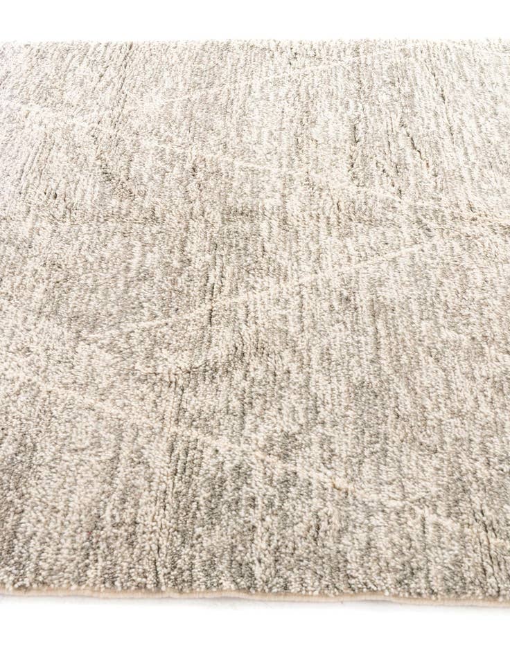 Detail image of 6' 9 x 9' 8  Hand Knotted Moroccan Wool Rug