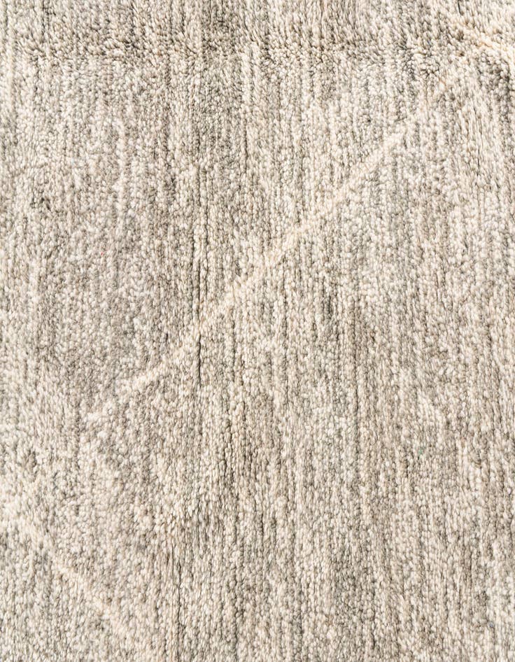 Detail image of 6' 9 x 9' 8  Hand Knotted Moroccan Wool Rug