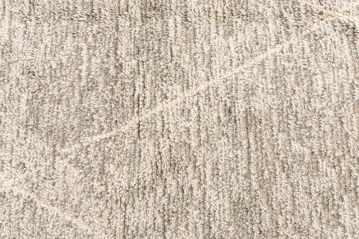 Detail image of 6' 9 x 9' 8 Hand Knotted Moroccan Wool Rug