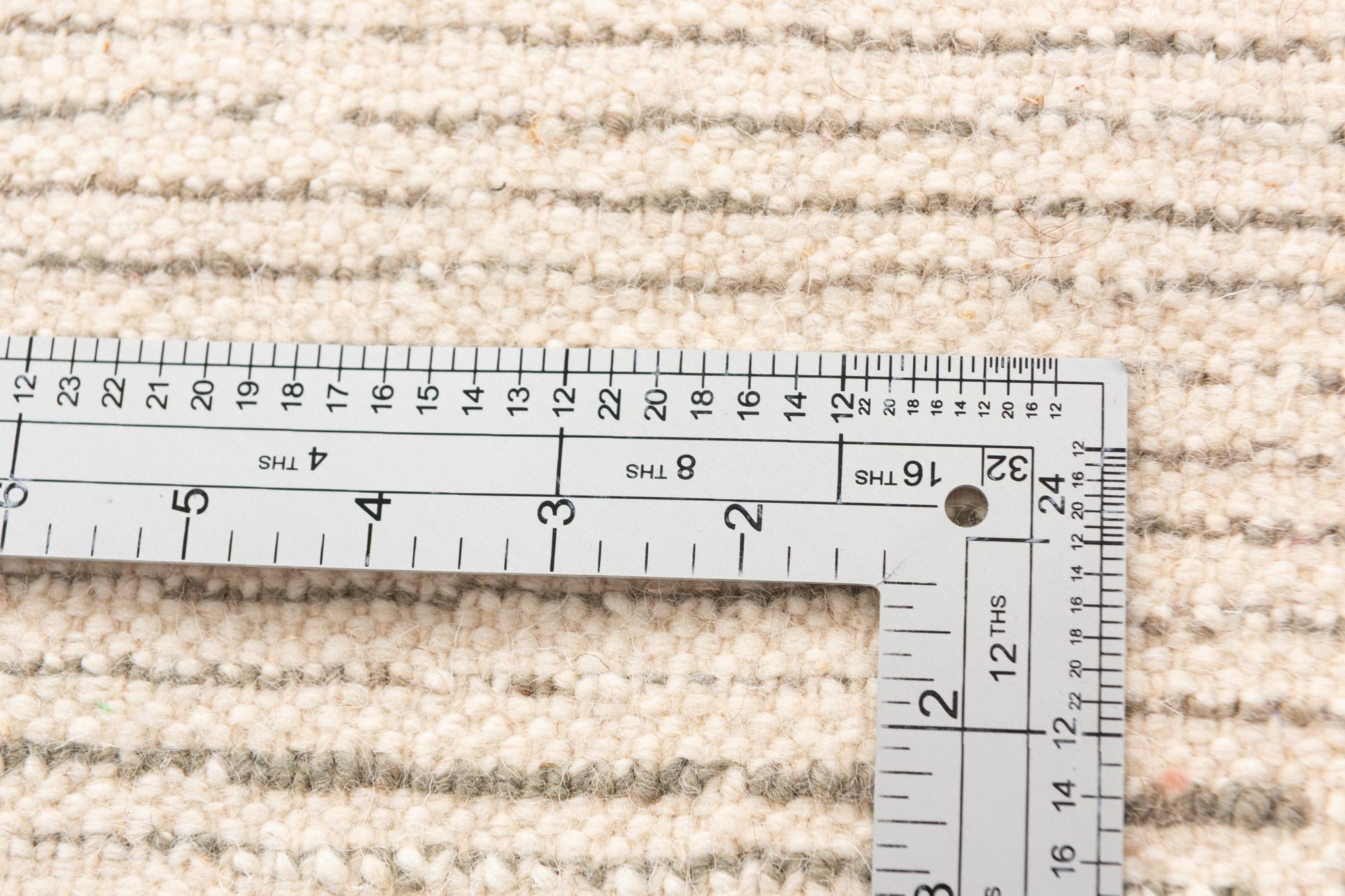 6' 9 x 9' 8 Hand Knotted Moroccan Wool Rug